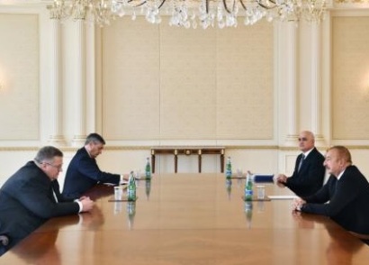 Իլհամ Ալիեւն ընդունել է ՌԴ փոխվարչապետ Ալեքսեյ Օվերչուկին
