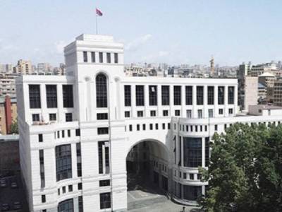 МИД Армении: Официальный Баку пытается создать новые очаги напряженности