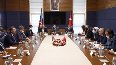 Azeri parliamentary group in occupied Northern Cyprus to commemorate 47th anniversary of Turkish troops' landing