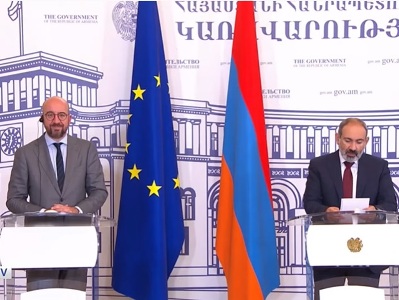 Charles Michel: Useful to be able to withdraw Armenian, Azerbaijani armed forces from disputed territories
