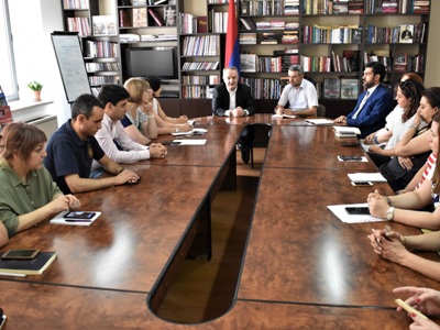 Կրթությունն ու մշակույթը՝ մեկ ամբողջություն. աշխատանքային խորհրդակցություն մշակույթի ոլորտը համակարգող աշխատակիցների հետ