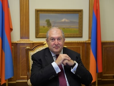Президент Армении отправится в Японию