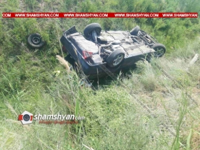 Ողբերգական ավտովթար Արարատի մարզում․ Mercedes-ը մի քանի պտույտ գլորվելով, հայտնվել է դաշտում․ կա 1 զոհ, 3 վիրավոր