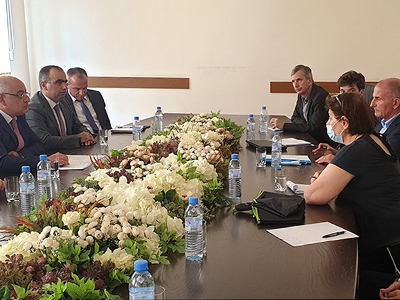 ՊԵԿ-ում հանդիպել են Զարգացման ֆրանսիական գործակալության և Էքսպերտիզ ֆրանս կազմակերպության փորձագետների հետ