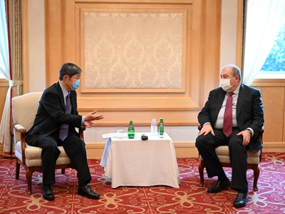 Առաջարկում եմ մտածենք վաղվա համագործակցության մասին. Արմեն Սարգսյանը՝ JICA-ի նախագահին