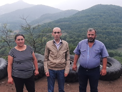 Արտակ Բեգլարյանը շրջայց է կատարել Մարտակերտի շրջանում և գիշերել Վաղուհաս գյուղում