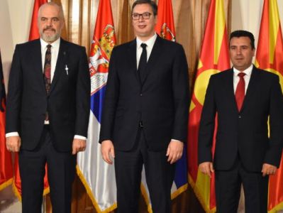 Лидеры трех балканских стран подписали соглашения об открытии своих национальных границ