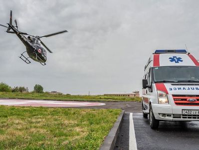 3-летнего ребенка с тяжелой черепно-мозговой травмой доставили из Арцаха в Ереван