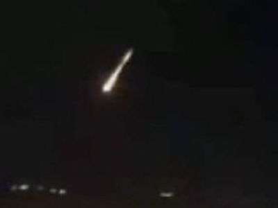 Meteorite falls in western Turkey