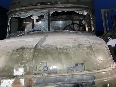 МО: Азербайджанцы открыли огонь в направлении Ерасха по машине с едой
