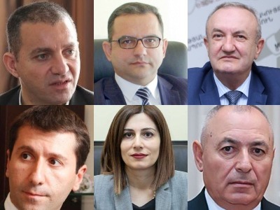 Armenia president appoints 6 ministers