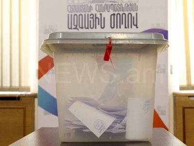 Secret ballot held to elect 1 of 3 vice-speakers to Armenian parliament