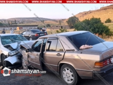 Կոտայքում բախվել են «Mercedes» և «Opel» մակնիշերի ավտոմեքենաները․ կան վիրավորներ