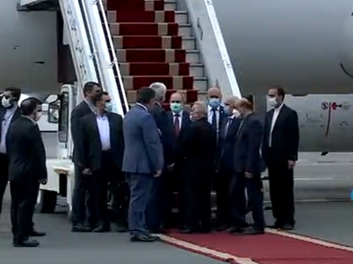 Nikol Pashinyan arrives on a working visit to Iran