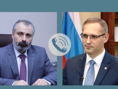 Դավիթ Բաբայանը հեռախոսազրույց է ունեցել Մերձդնեստրի Մոլդովական Հանրապետության ԱԳ նախարարի հետ