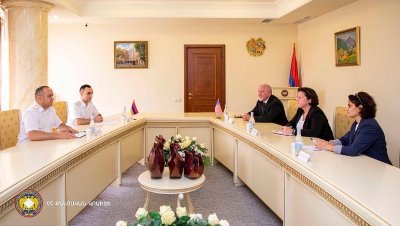 ՔԿ նախագահի տեղակալը հանդիպել է ԱՄՆ քննությունների դաշնային բյուրոյի իրավական կցորդի հետ