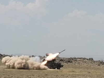 На полигоне Баграмяна в Армении прошли испытания модернизированных комплексов «Оса-АК»