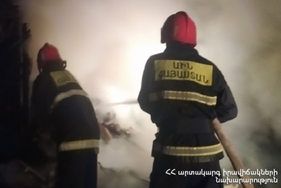 Հրդեհ՝ Ճամբարակի տներից մեկում. դեպքի վայր է մեկնել հրշեջ-փրկարարական ջոկատից 2 մարտական հաշվարկ
