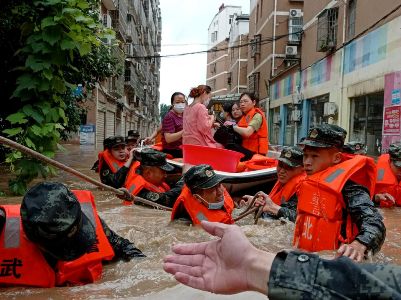 Torrential rains kill 21 people in China