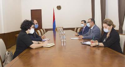 ՀՀ ֆինանսների նախարարը հանդիպել է Արժույթի միջազգային հիմնադրամի ներկայացուցչի հետ