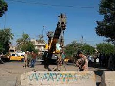 Один из районов на западе Багдада остался полностью без водоснабжения
