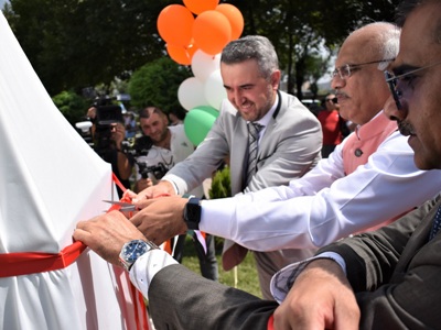 Mahatma Gandhi statue unveiled in Yerevan