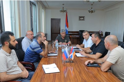 Արցախի ԱԽ քարտուղարը Ստեփանակերտում խմելու ջրի խնդիրների վերաբերյալ խորհրդակցություն է անցկացրել