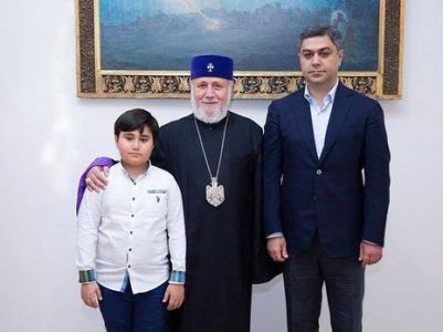 Արթուր Վանեցյանը շնորհավորել է Ամենայն Հայոց Կաթողիկոսին ծննդյան 70-ամյակի առթիվ