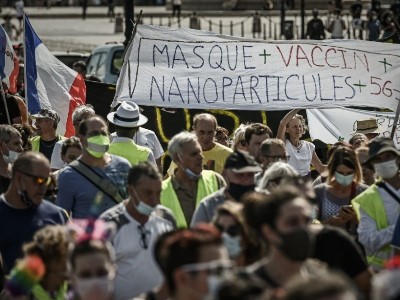 Protests against coronavirus health pass, mandatory vaccinations continue in France