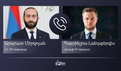 Արարատ Միրզոյանը Լիվտայի արտգործնախարարի հետ տարածաշրջանային անվտանգությանը վերաբերող հարցեր է քննարկել