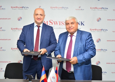 Two new loan agreements are signed between ARMSWISSBANK and EBRD