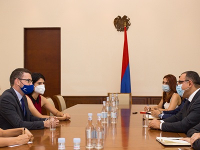 Ֆինանսների նախարարն ընդունել է ՀՀ-ում Մեծ Բրիտանիայի դեսպանին