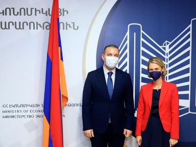 Վահան Քերոբյանը հանդիպել է Համաշխարհային Բանկի Հայաստանյան գրասենյակի նոր ղեկավարին