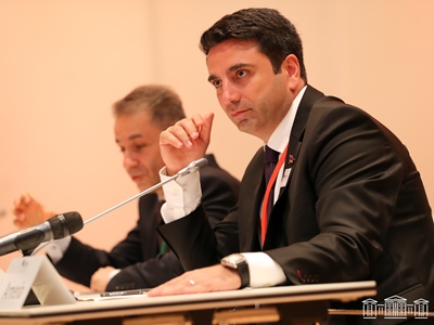 Ալեն Սիմոնյանը ելույթ է ունեցել Խորհրդարանների նախագահների 5-րդ համաշխարհային համաժողովում