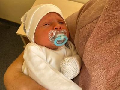 Deceased serviceman's little brother born at medical center in Armenia's Etchmiadzin
