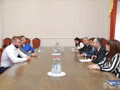 Эдуард Агаджанян встретился с украинскими депутатами