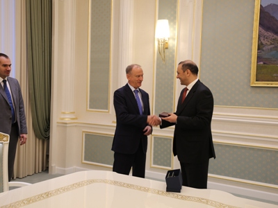 Armenia Security Council Secretary meets with Russian counterpart in Dushanbe