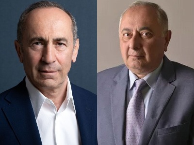 Armenia ex-President Kocharyan visits imprisoned opposition MP now in civic hospital