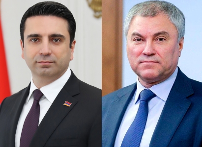 Պետդումայի նախագահ Վյաչեսլավ Վոլոդինը շնորհավորել է Ալեն Սիմոնյանին