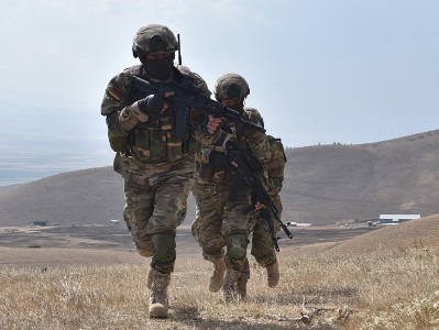 В рамках учений спецназа проведена спецоперация по эвакуации раненых