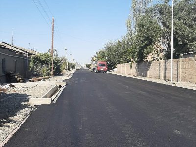 Նորաբաց համայնքն ասֆալտապատվում է, տեղադրվում են լուսավորության LED համակարգեր
