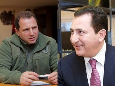 What are Armenia former defense minister, arms supplier charged with?