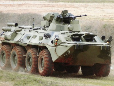 Белоруссия получила из России первую партию БТР-82А