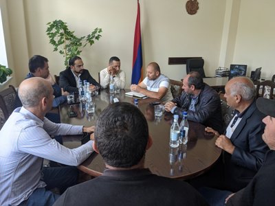 Armenia ex-Deputy PM Tigran Avinyan visits Syunik Province