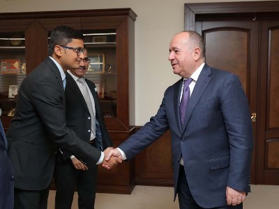 Ambassador to minister: India ready to further deepen collaboration with Armenia in defense sector