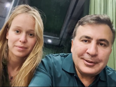 У Саакашвили новая жена - сенсационная новость стала известна в день его ареста