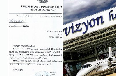 168.am: С какой целью из Анкары в Ереван прибыл частный самолет?