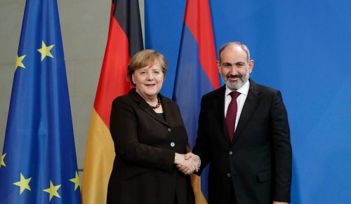 Nikol Pashinyan sends congratulatory message to Angela Merkel