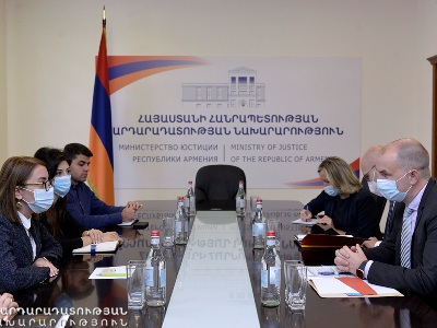 Արդարադատության փոխնախարարներն ընդունել են ԵՄ պատվիրակությանը