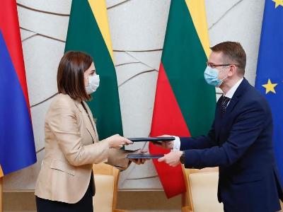 Անահիտ Ավանեսյանը Լիտվայի առողջապահության նախարարի հետ ստորագրել է փոխգործակցության համաձայնագիր